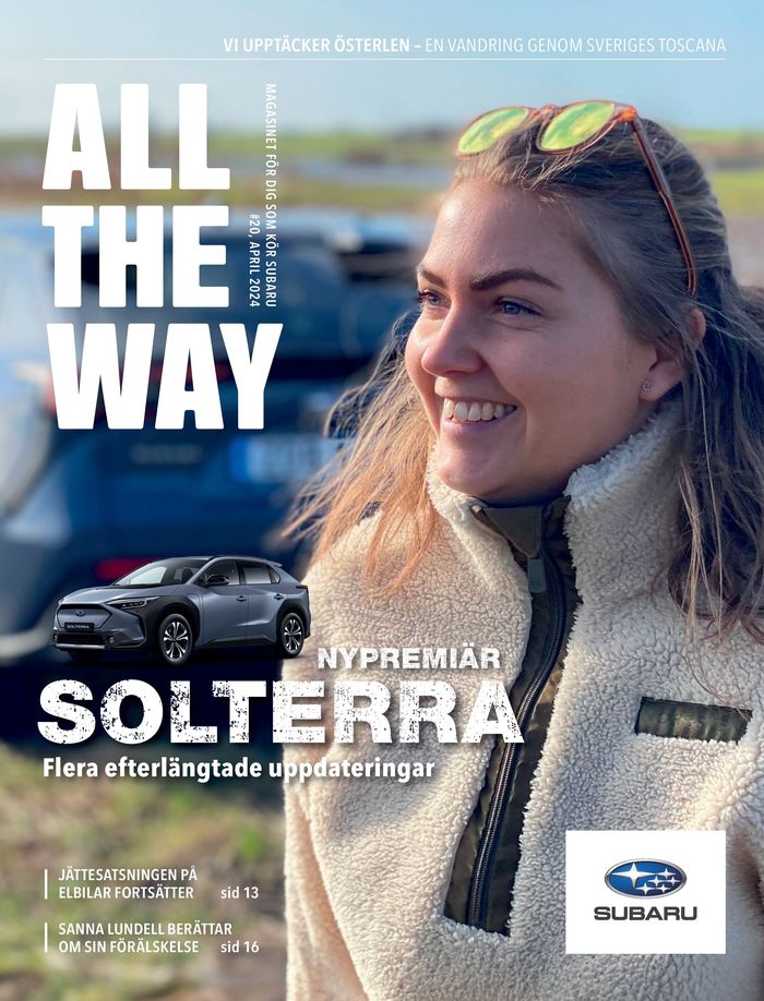 Subaru-katalog i Rättvik | Subaru tidskrift | 2024-05-16 - 2025-05-16