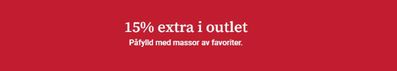 Erbjudanden av Sport i Västerås | 15% extra i outlet ! de Outdoorexperten | 2024-05-16 - 2024-05-31