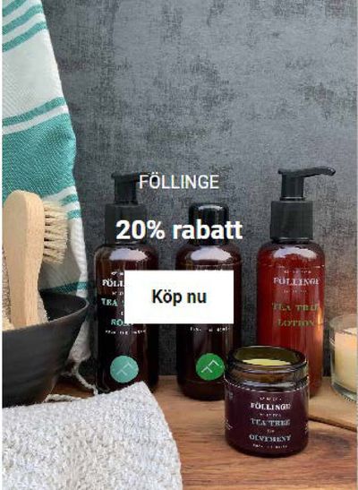 Erbjudanden av Apotek och Hälsa i Jönköping | Follinge , upp till 20% rabatt ! de Hälsokraft | 2024-05-17 - 2024-06-02