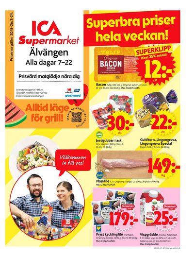 ICA Supermarket-katalog i Lödöse | ICA Supermarket Erbjudanden | 2024-05-20 - 2024-05-26