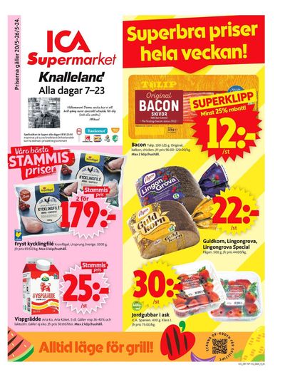 ICA Supermarket-katalog i Målsryd | ICA Supermarket Erbjudanden | 2024-05-20 - 2024-05-26