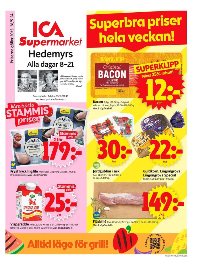 ICA Supermarket-katalog i Tanumshede | ICA Supermarket Erbjudanden | 2024-05-20 - 2024-05-26