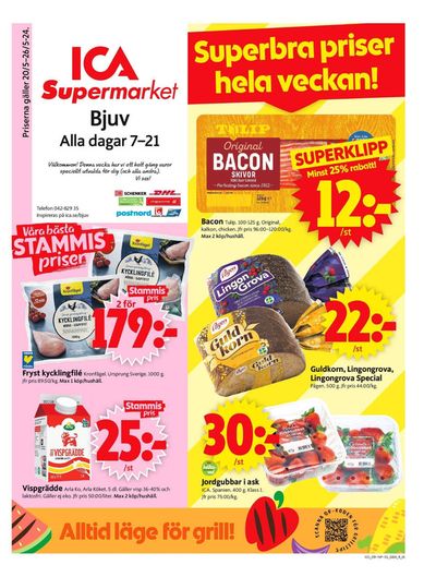 ICA Supermarket-katalog i Mörarp | ICA Supermarket Erbjudanden | 2024-05-20 - 2024-05-26