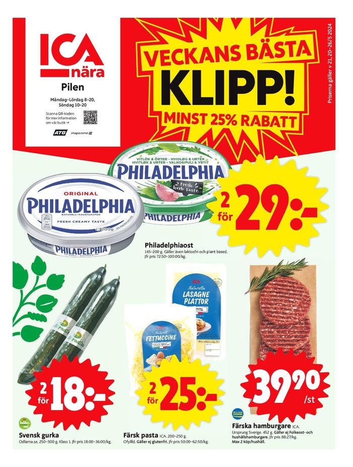 ICA Nära i Borås Erbjudanden & Reklamblad Mors dag Tiendeo