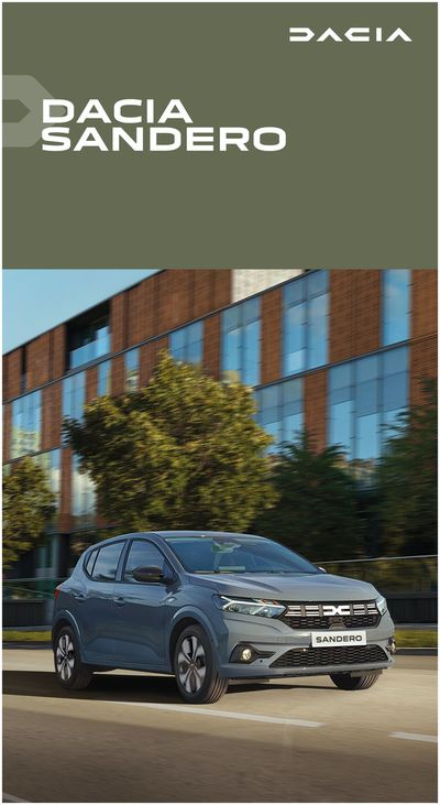 Erbjudanden av Bilar och Motor i Söderköping | Dacia Sandero - Broschyr de Dacia | 2024-05-21 - 2024-06-04