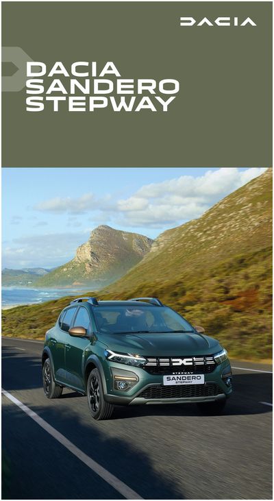 Dacia-katalog i Borås | Dacia Sandero Stepway - Broschyr | 2024-05-21 - 2024-06-04