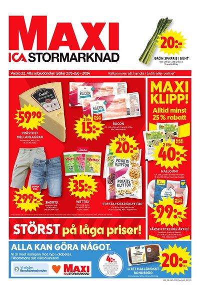 ICA Maxi-katalog i Malmö | ICA Maxi Erbjudanden | 2024-05-27 - 2024-06-02