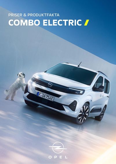 Erbjudanden av Bilar och Motor i Köping | Opel Combo-e Life de Opel | 2024-05-30 - 2025-05-30