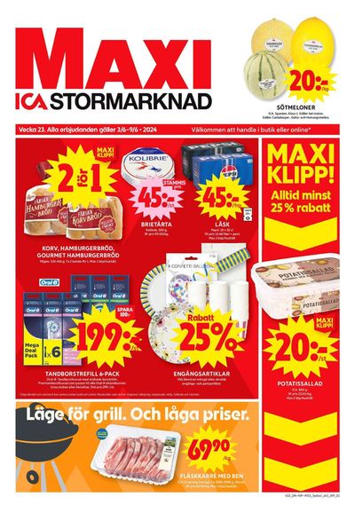 ICA Maxi-katalog i Vassmolösa | ICA Maxi Erbjudanden | 2024-06-03 - 2024-06-09