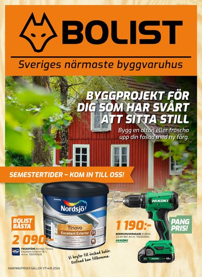 Erbjudanden av Bygg och Trädgård i Ludvika | Kampanj just nu!  de Bolist | 2024-07-03 - 2024-08-04