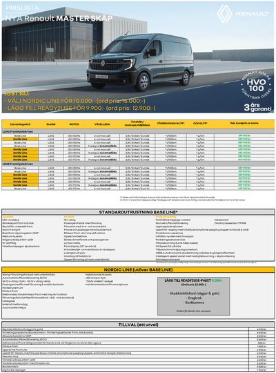 Erbjudanden av Bilar och Motor i Göteborg | Renault Master de Renault | 2024-07-06 - 2025-07-06