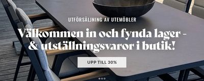 Erbjudanden av Möbler och Inredning i Bromma | Folkhemmet 15% off  de Folkhemmet | 2024-07-11 - 2024-08-21