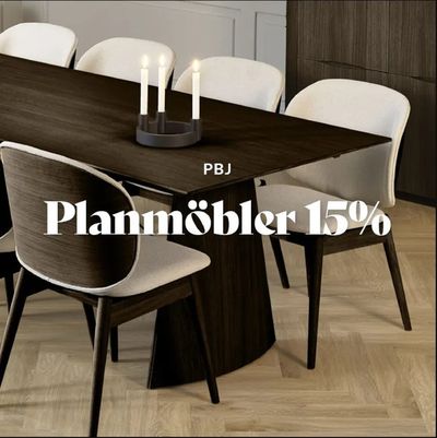 Erbjudanden av Möbler och Inredning i Täby | Planmöbler 15% de Folkhemmet | 2024-07-11 - 2024-08-21