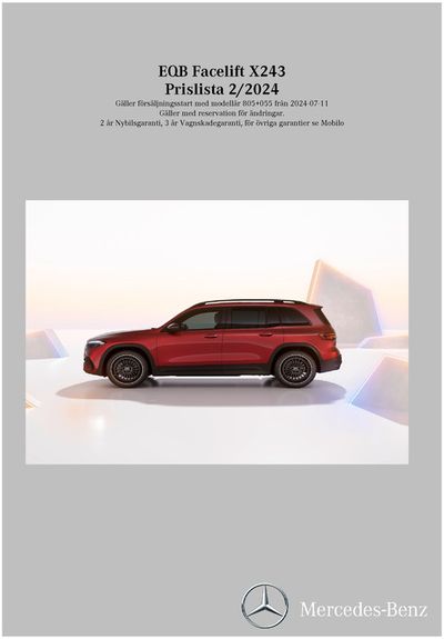 Erbjudanden av Bilar och Motor i Örnsköldsvik | Mercedes-Benz Offroader X243-fl de Mercedes-Benz | 2024-07-12 - 2025-07-12
