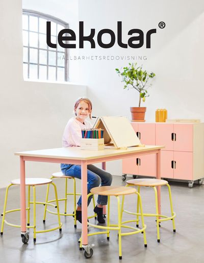 Erbjudanden av Leksaker och Barn i Stockholm | Lekolar hållbarhetsredovisning ! de Lekolar | 2024-07-12 - 2024-08-05