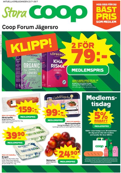 Coop Forum-katalog i Lund (Skåne) | Specialerbjudanden för dig | 2024-07-22 - 2024-07-28