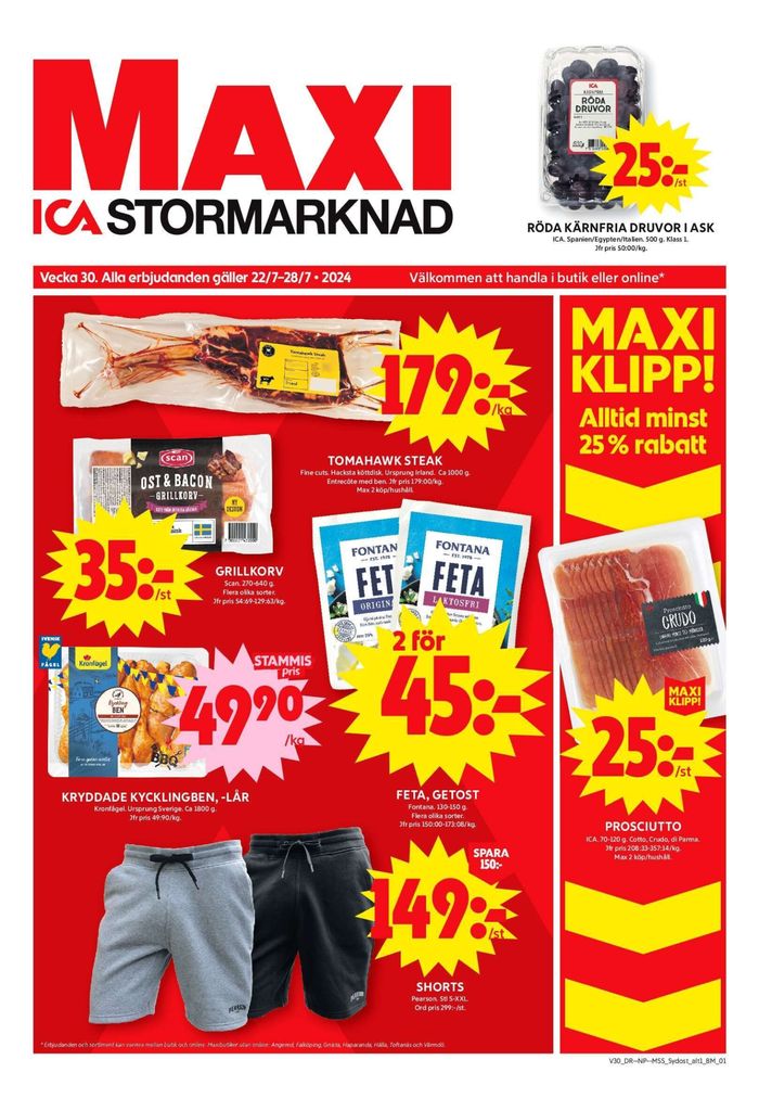 ICA Maxi-katalog i Ljungby (Kronoberg) | Aktuella specialerbjudanden | 2024-07-22 - 2024-07-28