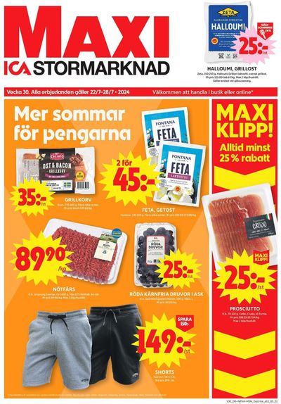 ICA Maxi-katalog i Härnösand | Top-deals och rabatter | 2024-07-22 - 2024-07-28