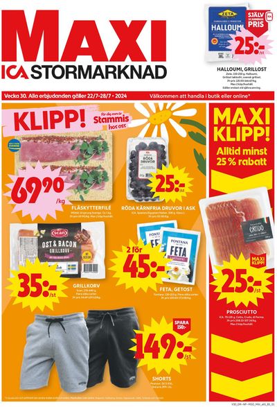 ICA Maxi-katalog i Enköping | Rabatter och kampanjer | 2024-07-22 - 2024-07-28