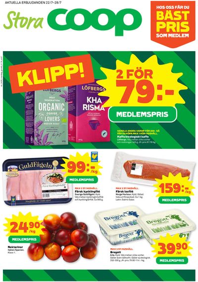 Stora Coop-katalog i Luleå | Top-deals för alla kunder | 2024-07-22 - 2024-07-28