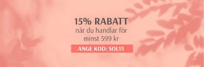 Erbjudanden av Skönhet och Parfym i Norrköping | 15% rabatt när du handlar för minst 599 kr de Bodystore | 2024-07-24 - 2024-08-22