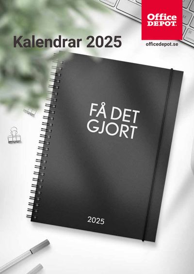 Erbjudanden av Böcker och Kontorsmaterial i Västerås | Office Depot - Kalendrar 2025 de Office Depot | 2024-07-27 - 2024-08-10