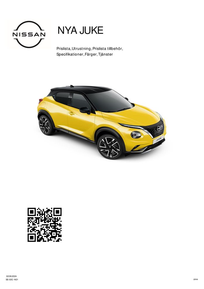 Nissan-katalog i Vetlanda | Nissan Juke | 2024-08-29 - 2025-08-29