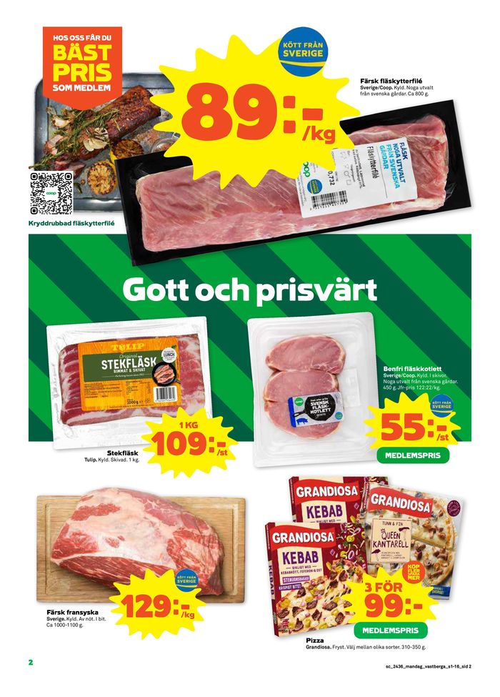 Stora Coop-katalog i Norrtälje | Aktuella fynd och erbjudanden | 2024-09-02 - 2024-09-08