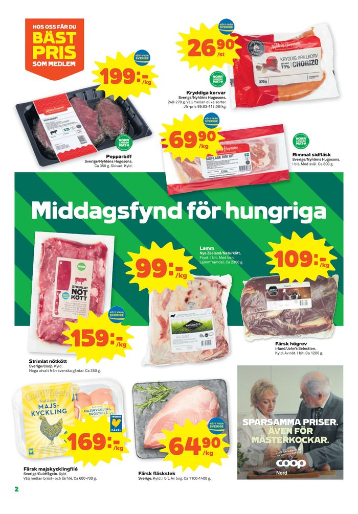 Stora Coop-katalog i Umeå | Aktuella deals och erbjudanden | 2024-09-09 - 2024-09-15