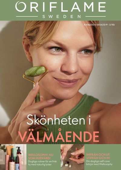 Erbjudanden av Skönhet och Parfym i Falkenberg | Oriflame reklamblad de Oriflame | 2024-09-13 - 2024-09-27