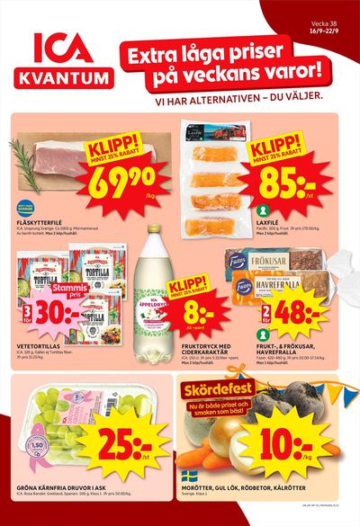 ICA Kvantum-katalog i Askim | Våra bästa deals för dig | 2024-09-16 - 2024-09-22