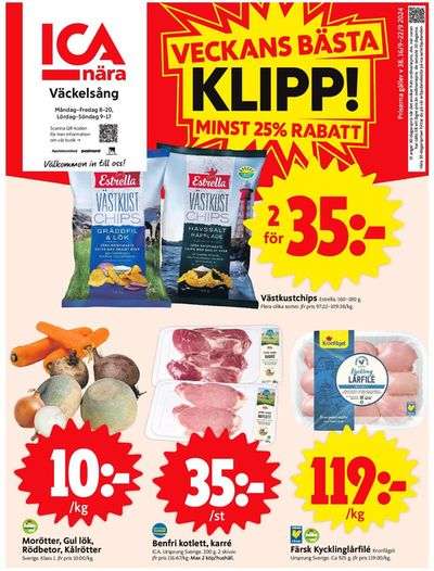 ICA Nära-katalog i Tingsryd | Våra bästa deals för dig | 2024-09-16 - 2024-09-22