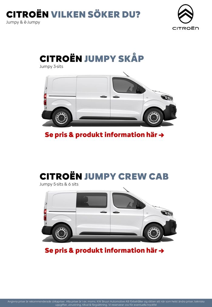 Citroën-katalog i Hoting | Citroën NYA JUMPY | 2024-09-17 - 2025-09-17