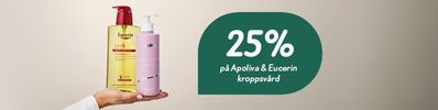 Erbjudanden av Apotek och Hälsa i Piteå | 25% på Apoliva & Eucerin kroppsvård de Apoteket | 2024-09-17 - 2024-10-10