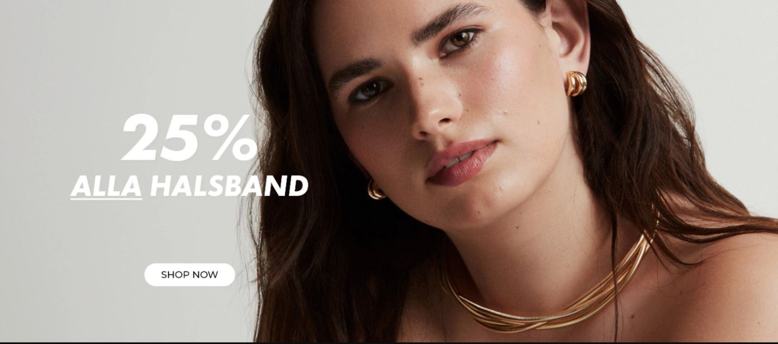 Glitter-katalog i Linköping | 25% alla halsband ! | 2024-09-17 - 2024-10-02