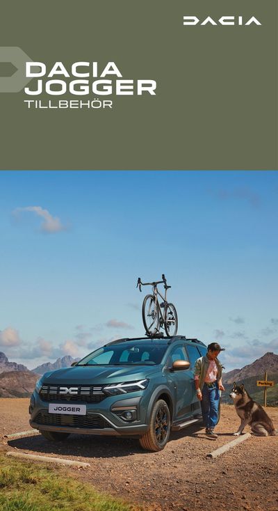 Erbjudanden av Bilar och Motor | Dacia Jogger - Tillbehörskatalog de Dacia | 2024-09-20 - 2025-09-20