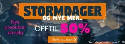 Erbjudanden av Sport i Malmö | Opptil 50% off  de Stormberg | 2024-10-03 - 2024-10-31