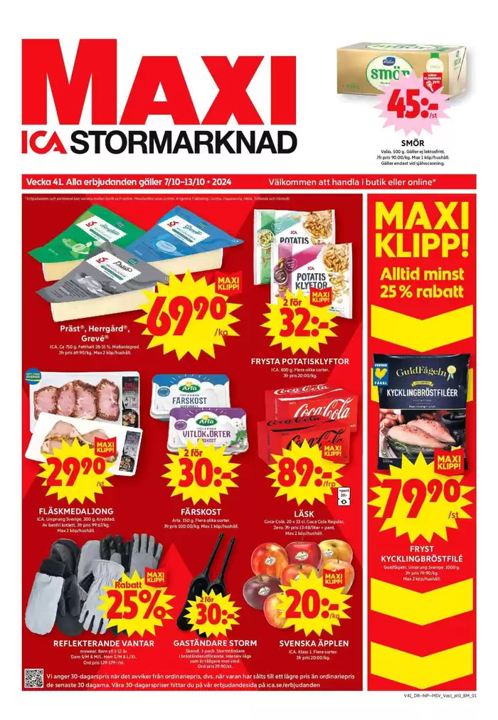 ICA Maxi-katalog i Falköping | Upptäck attraktiva erbjudanden | 2024-10-07 - 2024-10-13