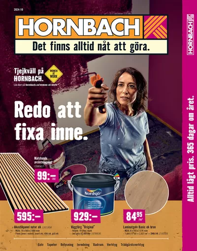 Hornbach-katalog i Helsingborg |  Hornbach reklamblad  | 2024-10-09 - 2024-10-31