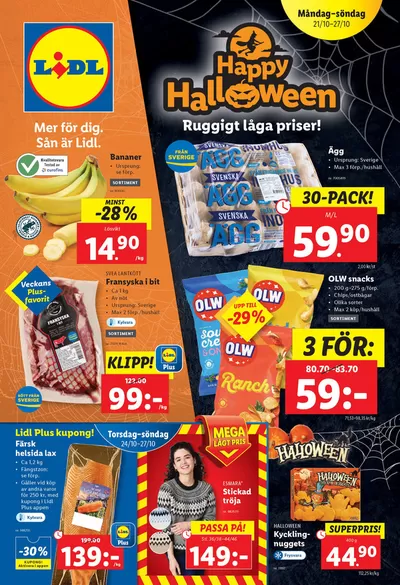 Lidl-katalog i Lund (Skåne) | ERBJUDANDEN VECKA 43 | 2024-10-21 - 2024-10-27