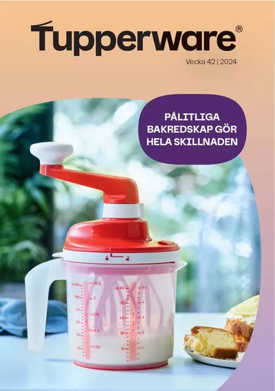 Tupperware-katalog | Tupperware reklamblad | 2024-10-14 - 2024-10-28