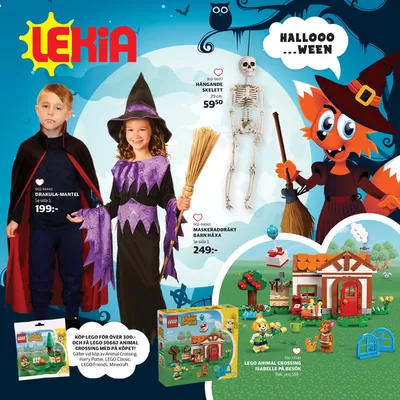 Erbjudanden av Leksaker och Barn i Jönköping | Halloween ! de Lekia | 2024-10-15 - 2024-11-03