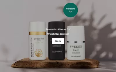 Hälsokraft-katalog | 15% på deodorant ! | 2024-10-15 - 2024-10-28