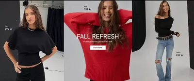 Erbjudanden av Kläder, Skor och Accessoarer i Linköping | Fall refresh ! de Nelly | 2024-10-15 - 2024-10-22