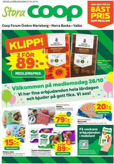 Coop Forum-katalog | Fantastiskt erbjudande för fyndjägare | 2024-10-21 - 2024-10-27