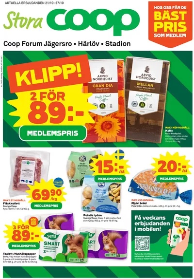 Coop Forum-katalog | Våra bästa deals för dig | 2024-10-21 - 2024-10-27