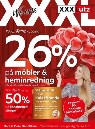 XXXLutz-katalog | Aktuella reklamblad XXXLutz | 2024-10-18 - 2024-11-01