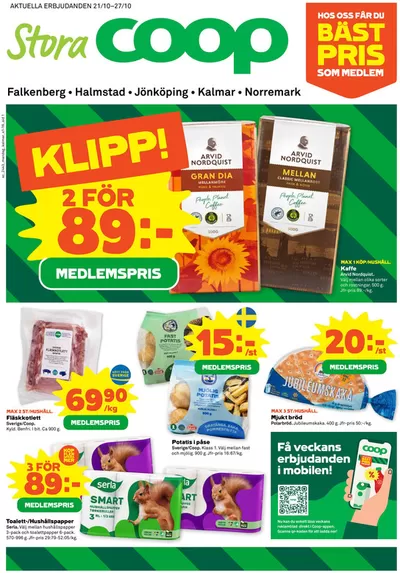 Stora Coop-katalog i Falkenberg | Våra bästa deals för dig | 2024-10-21 - 2024-10-27