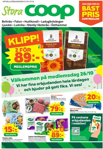 Stora Coop-katalog i Örebro | Fantastiskt erbjudande för fyndjägare | 2024-10-21 - 2024-10-27