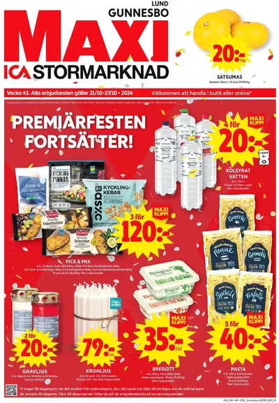 ICA Kvantum-katalog i Lund (Skåne) | Rabatter och kampanjer | 2024-10-21 - 2024-11-04